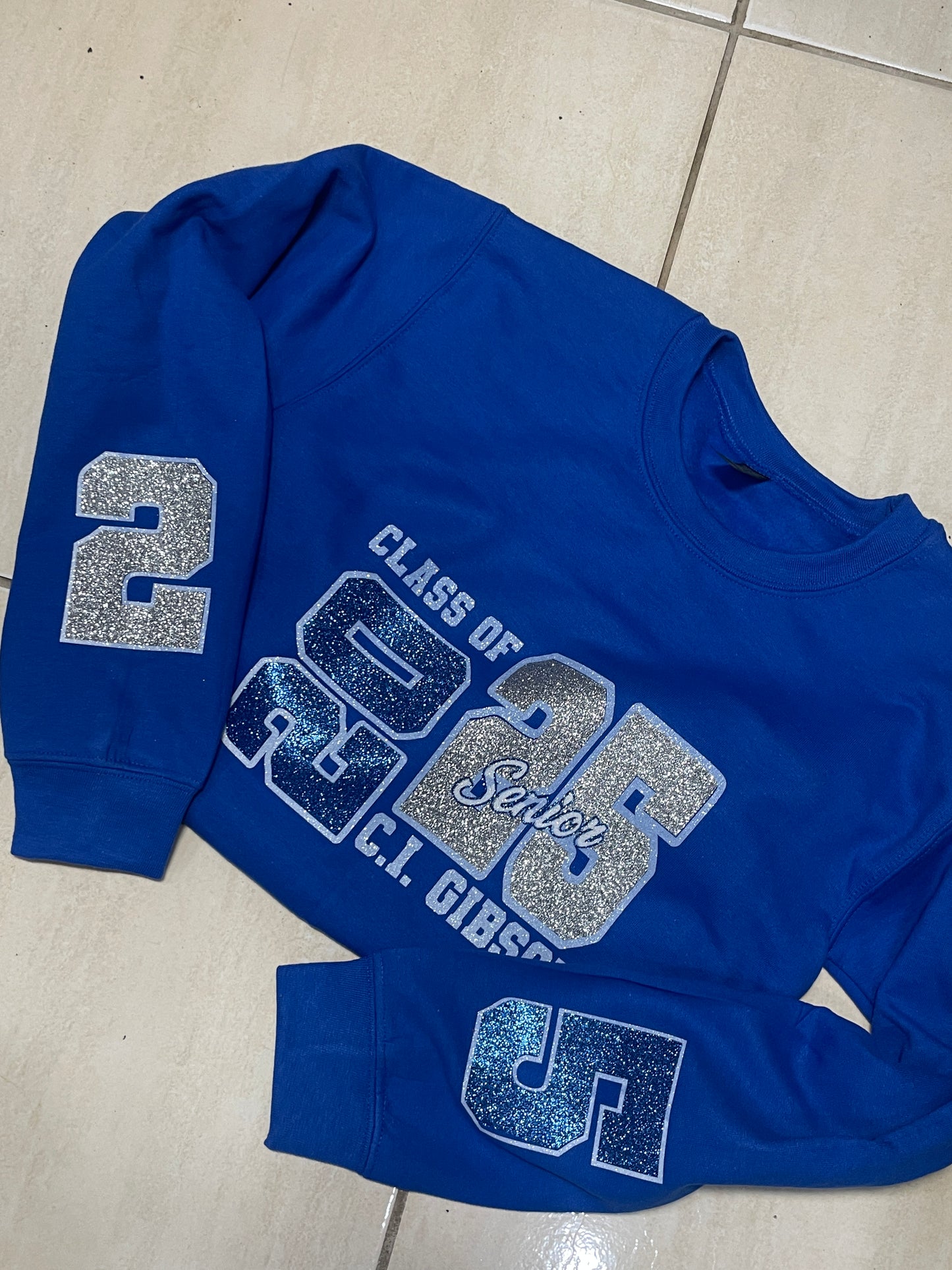 2-3 COLOR SENIOR CLASS TOP ONLY 1.5 WEEK WAIT READ DESCRIPTION