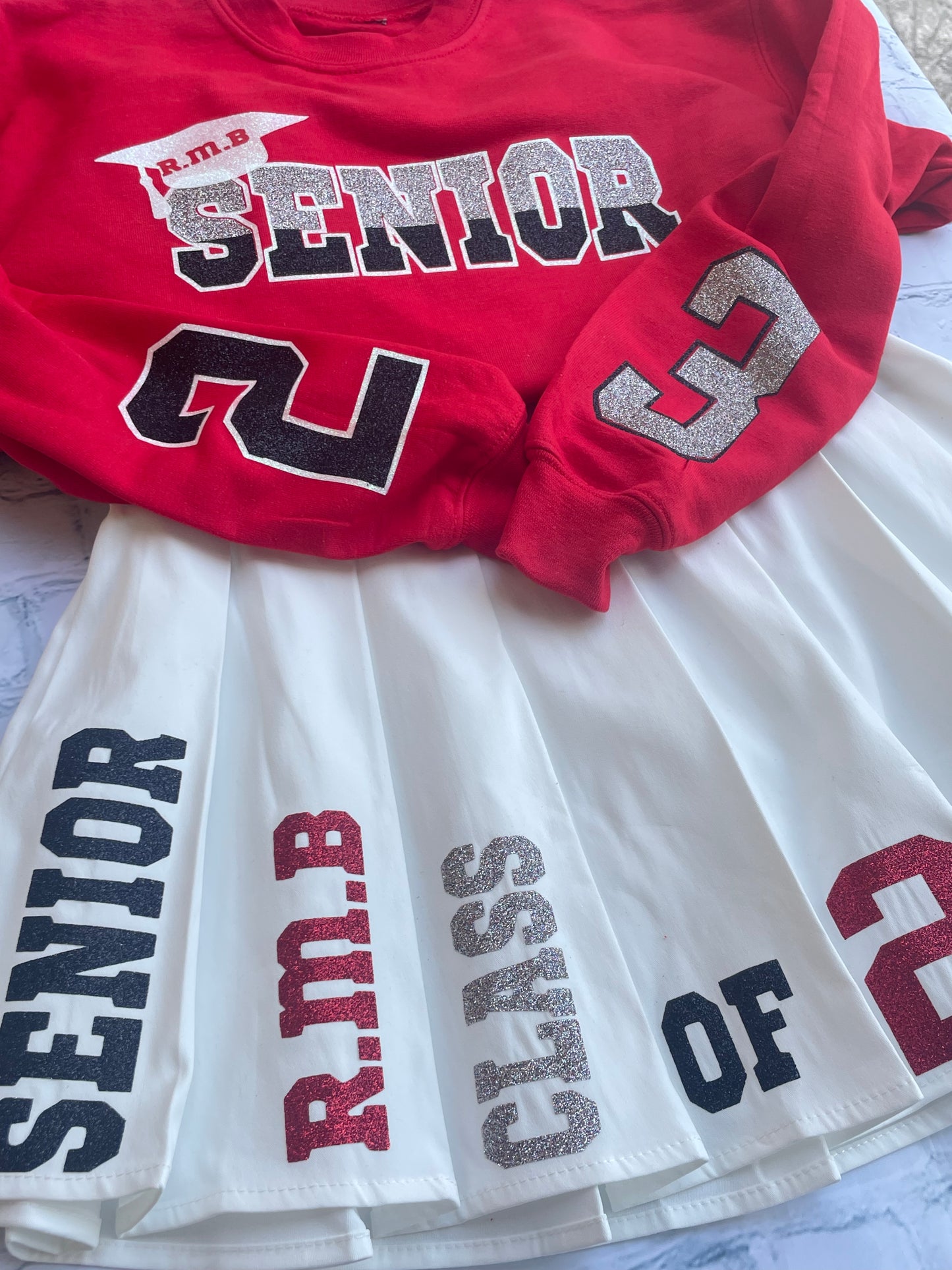 SENIOR SKIRT SET *3 COLORS* 1.5 WEEK WAIT READ DESCRIPTION