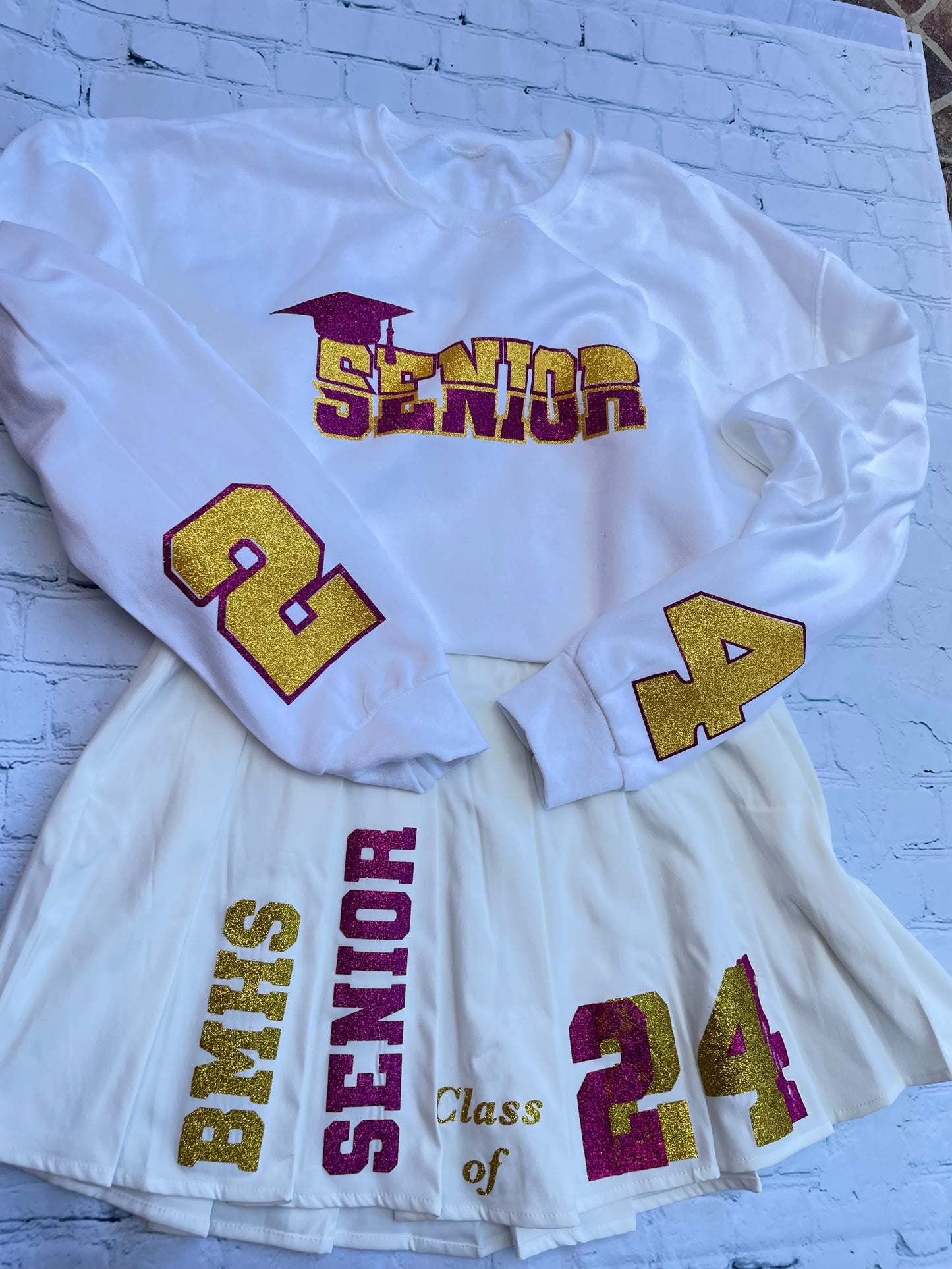 SENIOR SKIRT SET *2 COLORS* READ DESCRIPTION