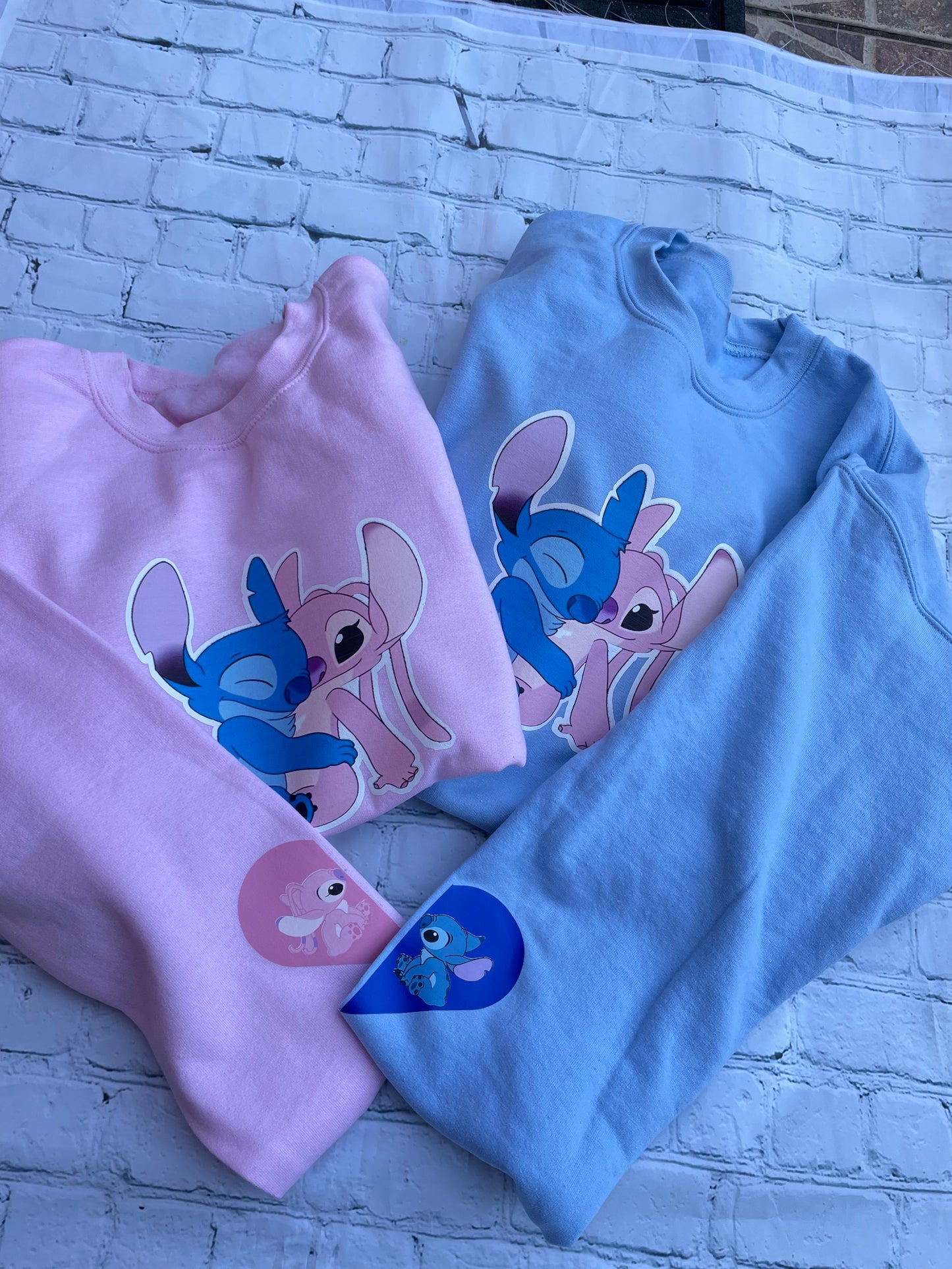 STITCH AND ANGEL MATCHING SWEATSHIRT *2 week wait*