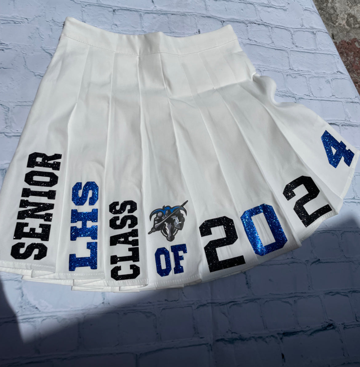 CUSTOM SENIOR SKIRT BY ITSELF *3 COLORS* 1.5 WEEK WAIT READ DESCRIPTION*