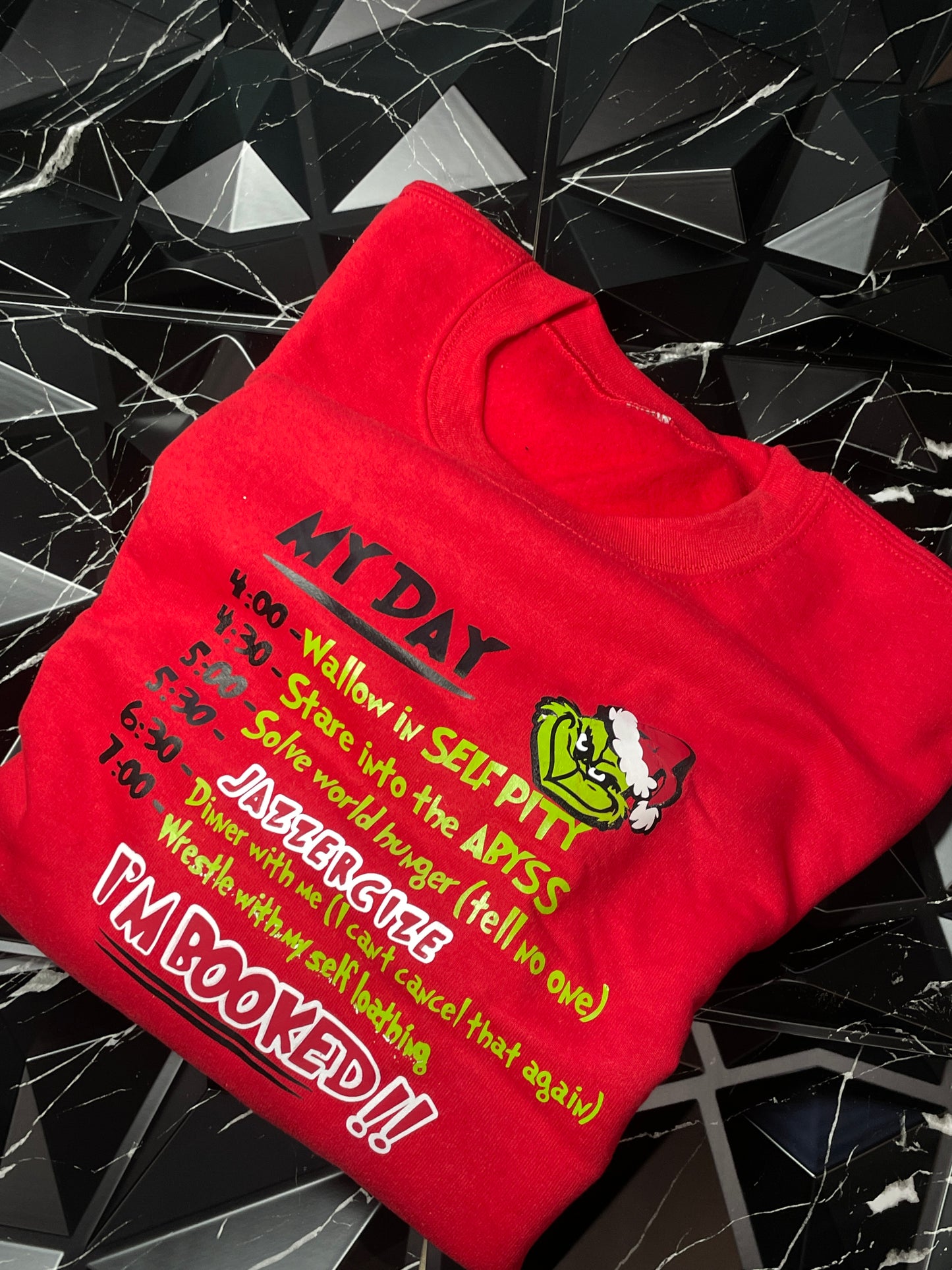 GRINCH CHECKLIST TEE