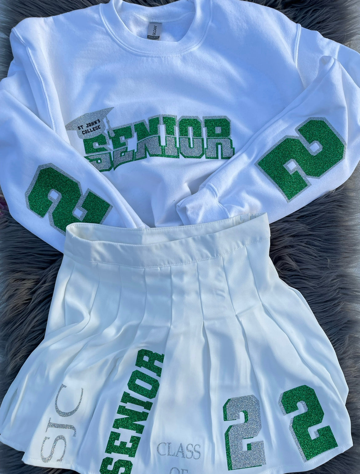 SENIOR SKIRT SET *2 COLORS* READ DESCRIPTION