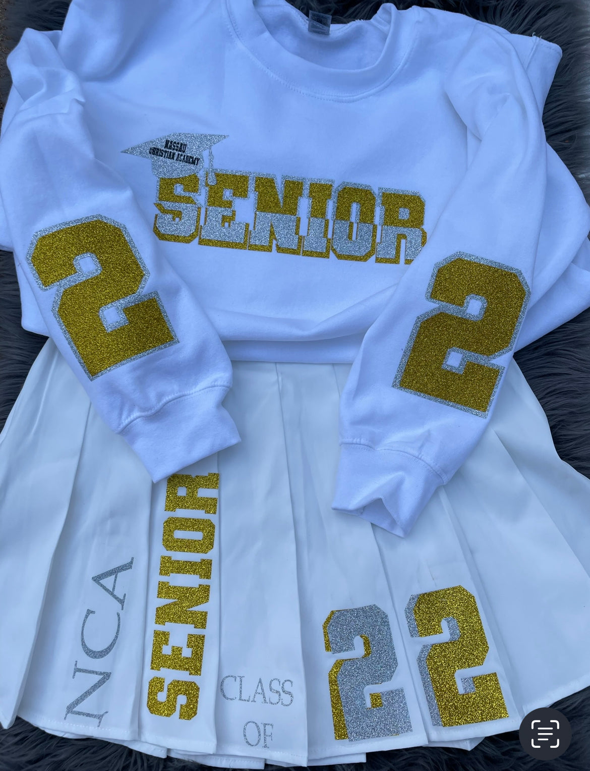 SENIOR SKIRT SET *2 COLORS* READ DESCRIPTION