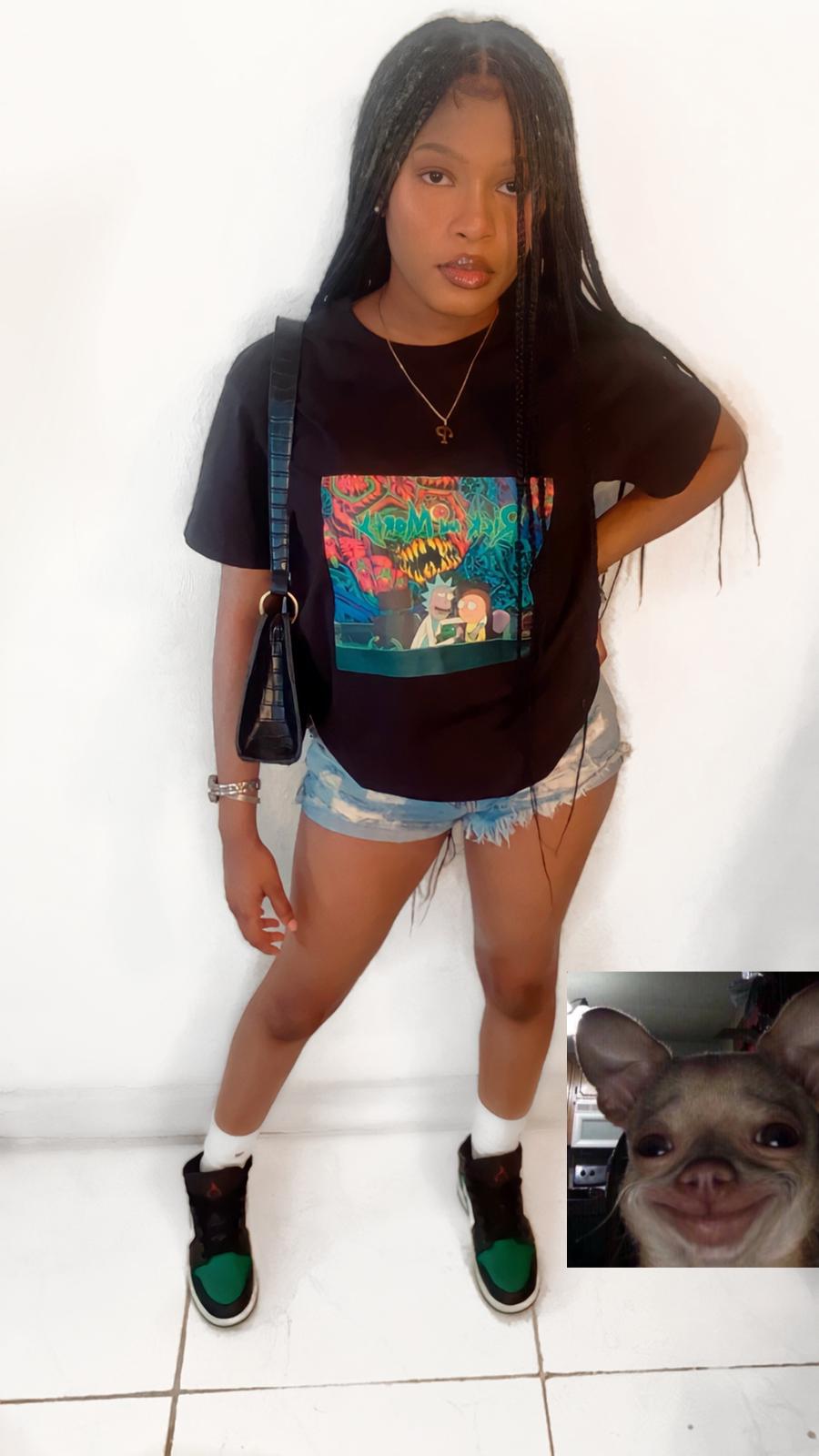 RICK AND MORTY CUSTOM TEE
