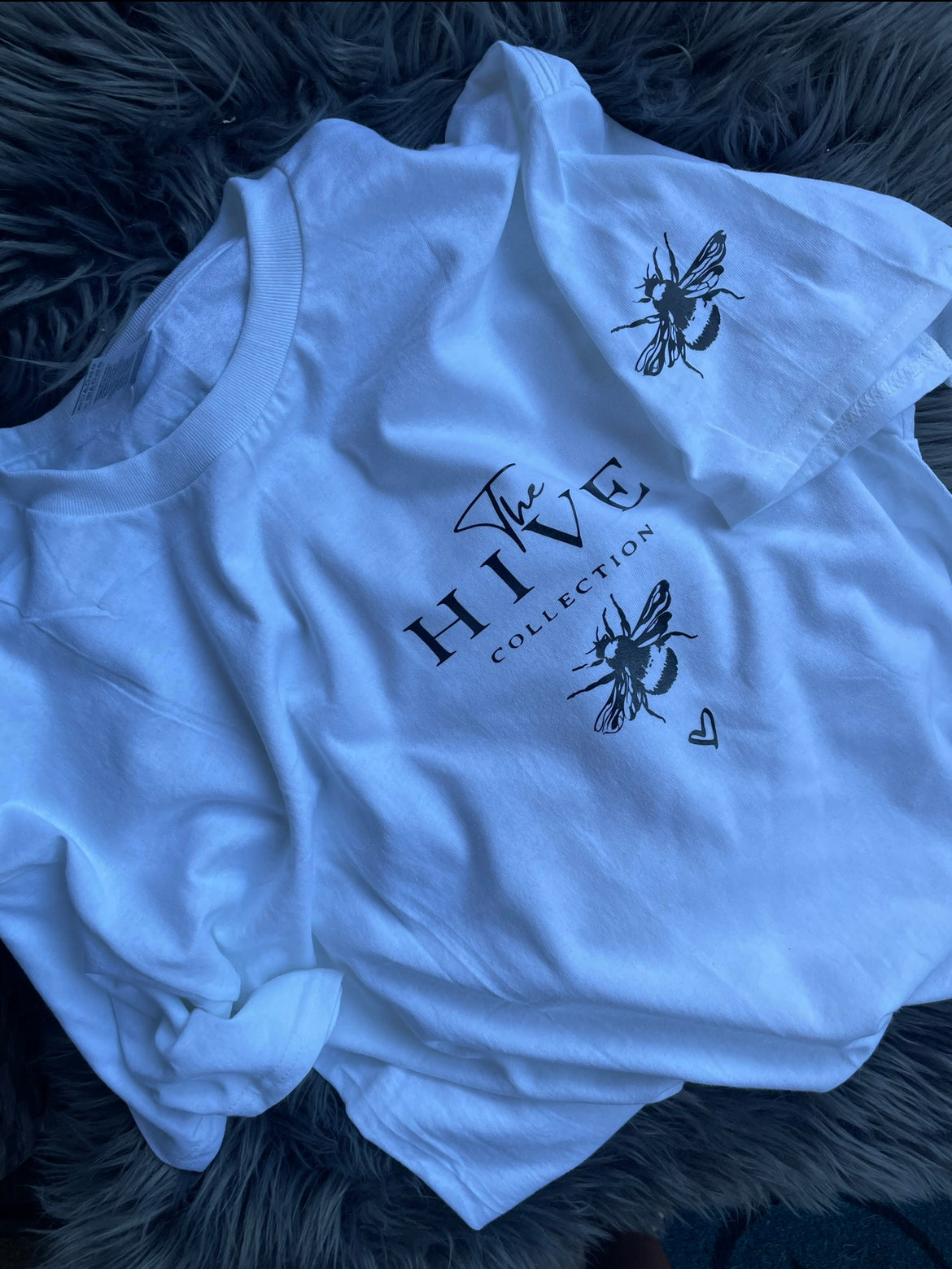 SMALL AND MEDIUM VINYL LOGO TEE