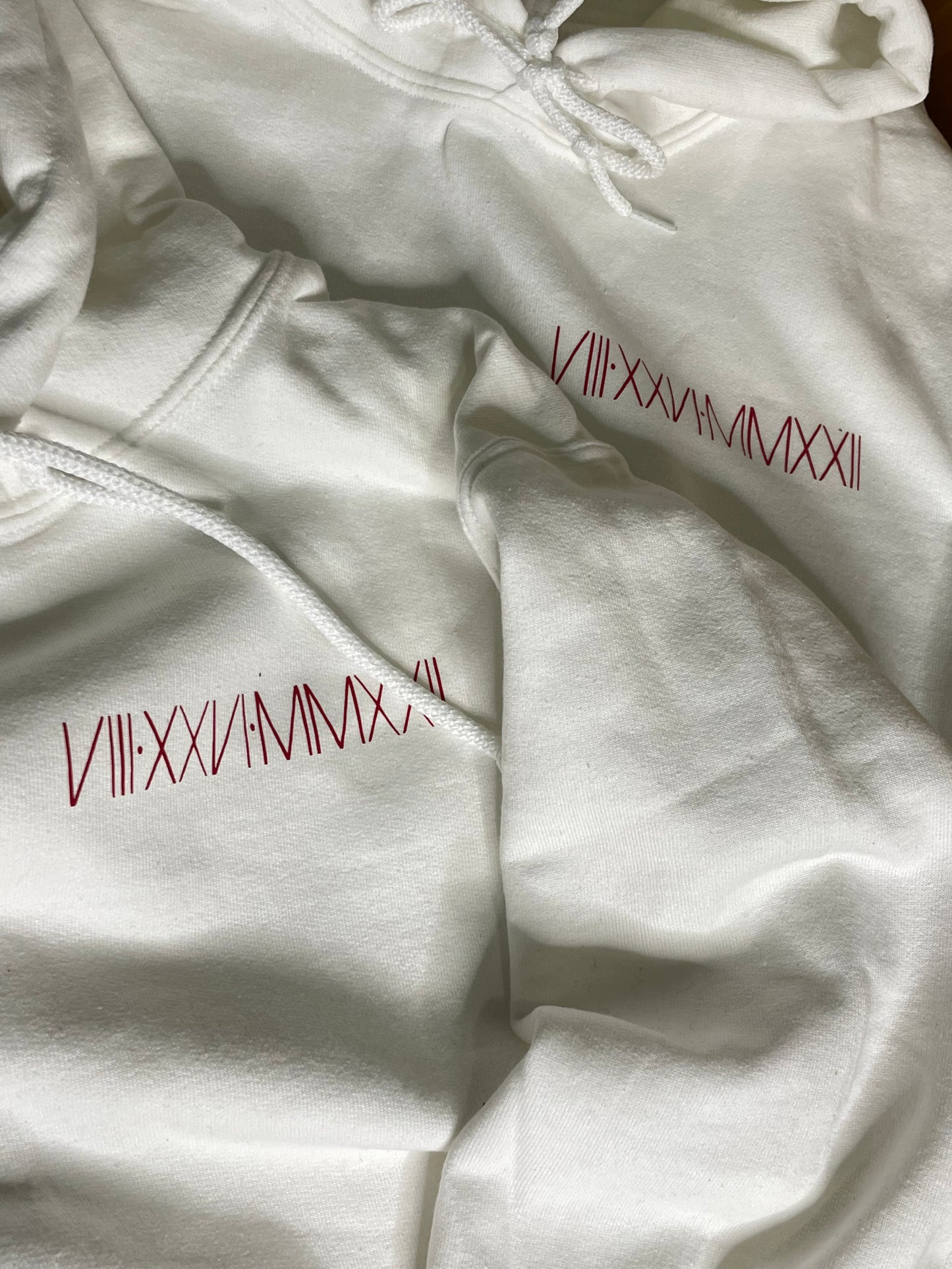 ROMAN NUMERAL DATE HOODIE