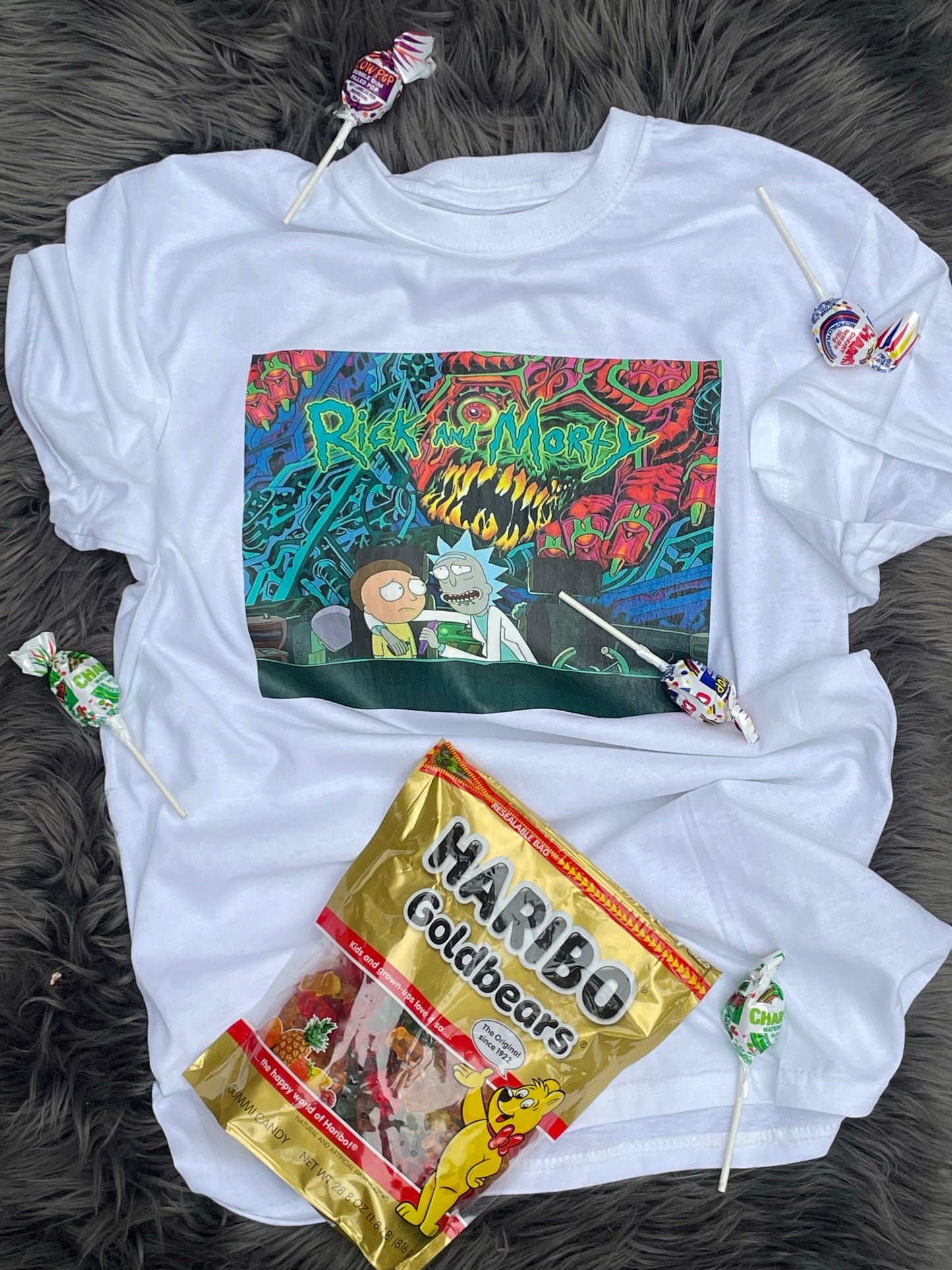 RICK AND MORTY CUSTOM TEE