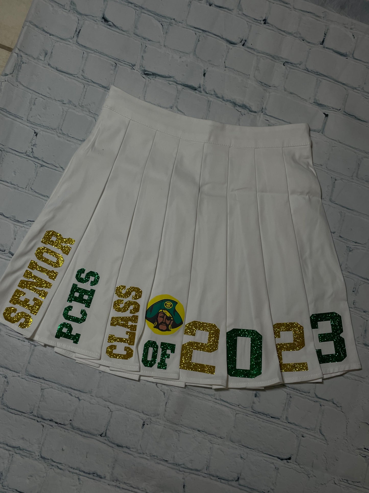 CUSTOM SENIOR SKIRT BY ITSELF *3 COLORS* 1.5 WEEK WAIT READ DESCRIPTION*
