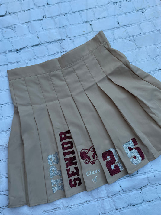 SENIOR SKIRT BY ITSELF *2 COLORS* 1.5 WEEK WAIT READ DESCRIPTION