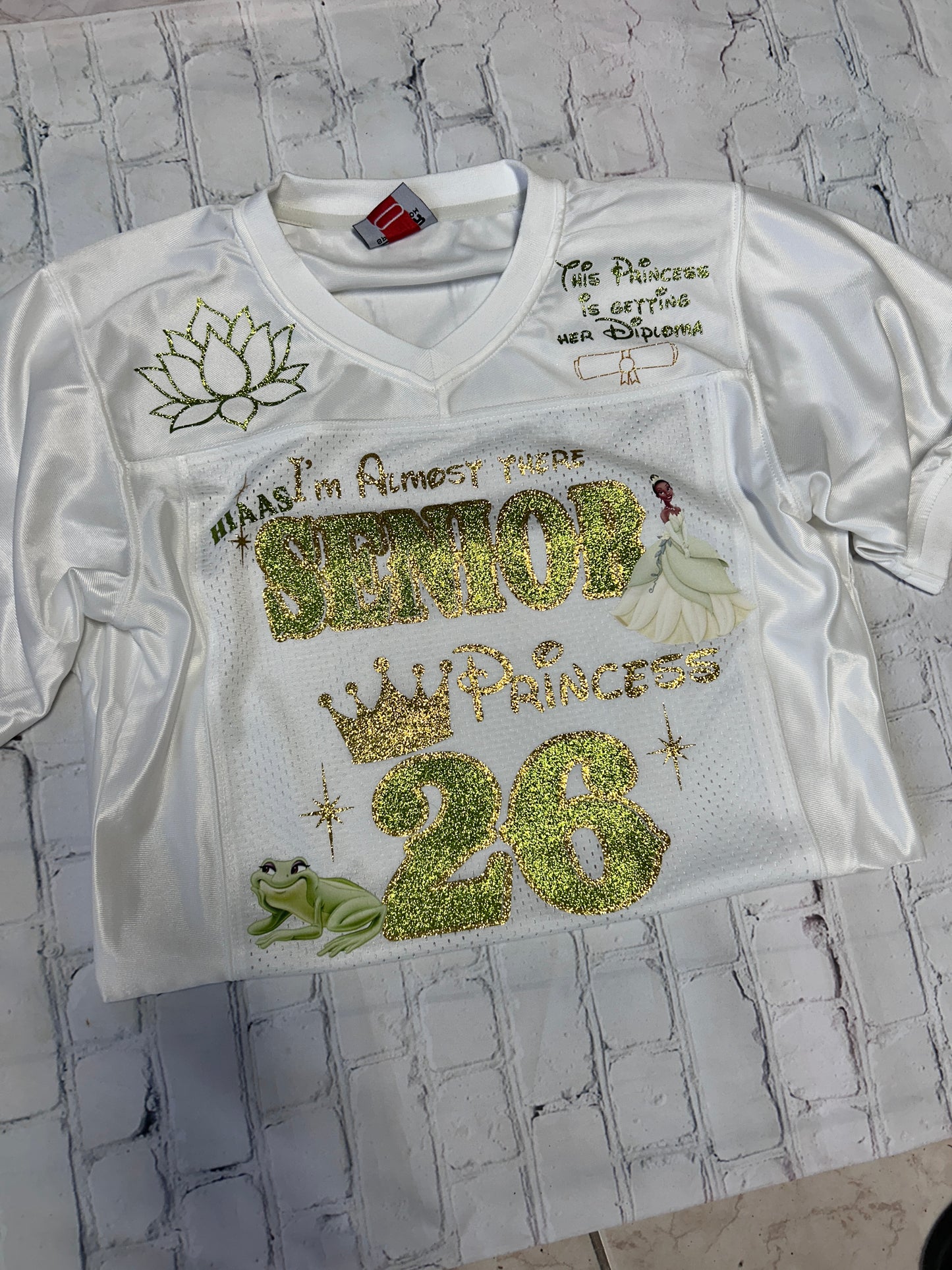 MATCHING TIANA AND NAVEEN SENIOR JERSEY