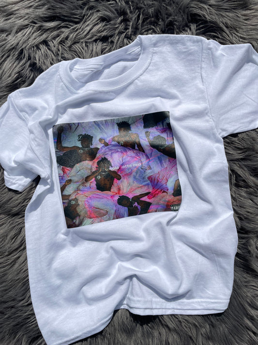 CUSTOM PICTURE TEE WITH WRITING